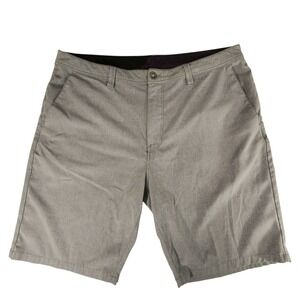 Volcom Hybrid‎ Board Shorts sz 40 Men Gray Swim Surfer Skater Beach Golf 10" 22"